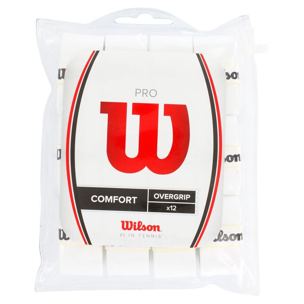 Wilson Pro Overgrip (Vit, 12-pack)