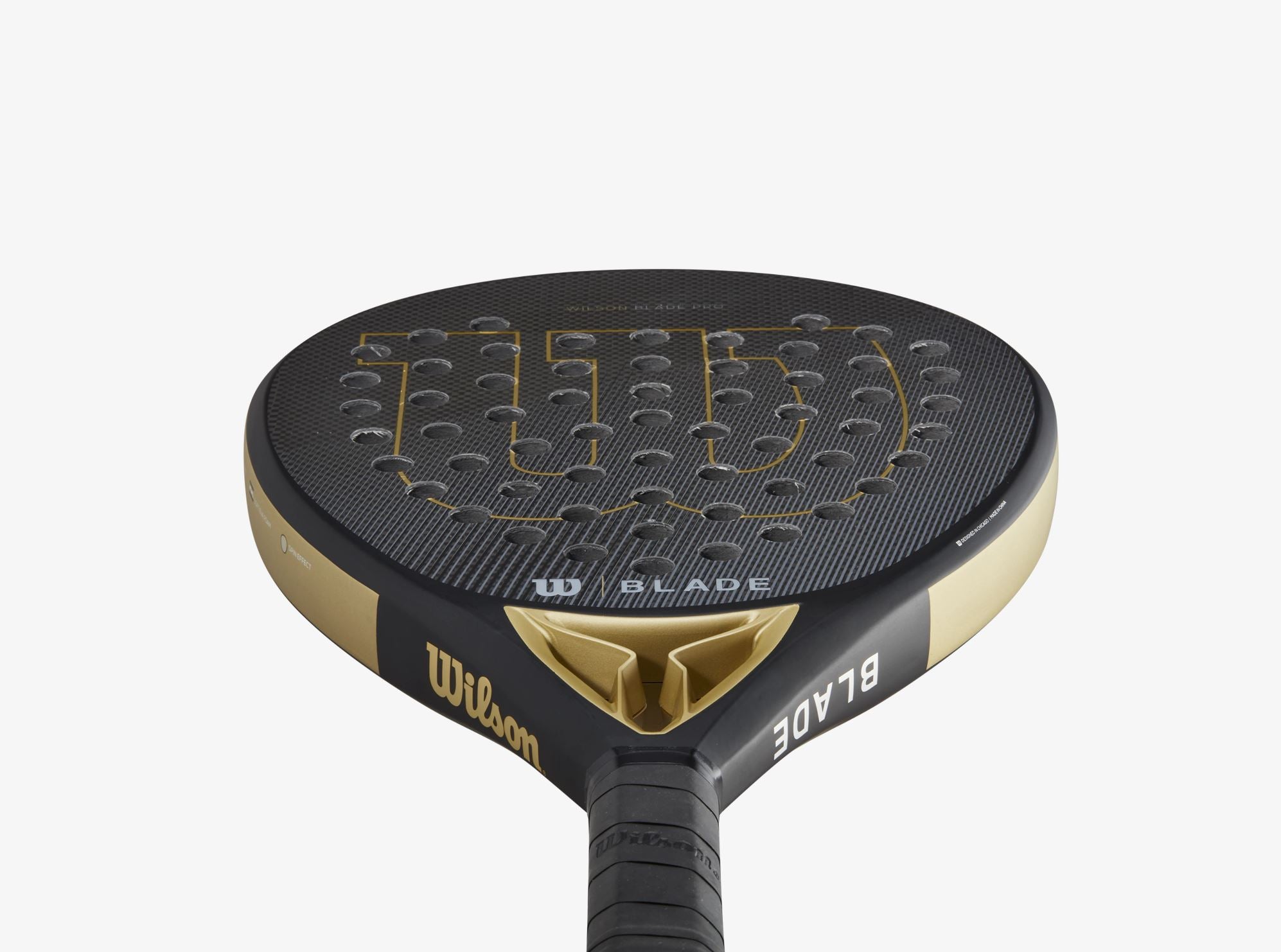 Wilson Pro Ball Rack Wilson Blade Pro V2 Padelrack (Svart/Guld) — Mypadellife.se