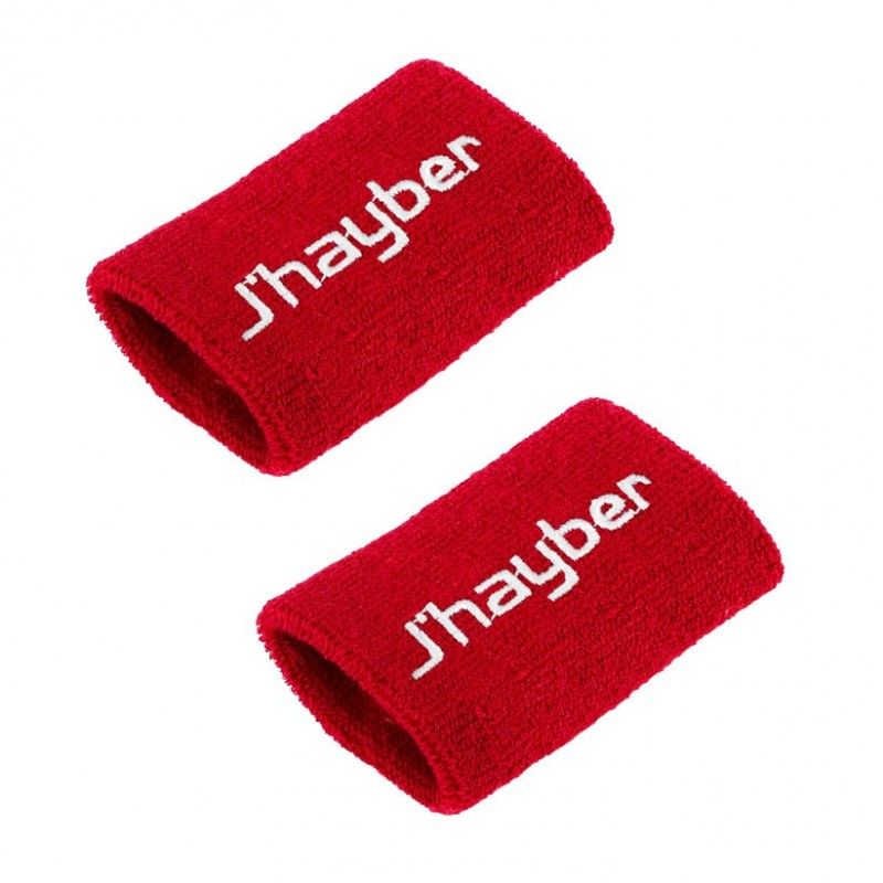 J'hayber Wristbands (2-pack, Röd)