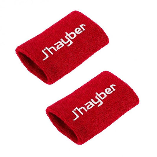 J'hayber Wristbands (2-pack, Röd)