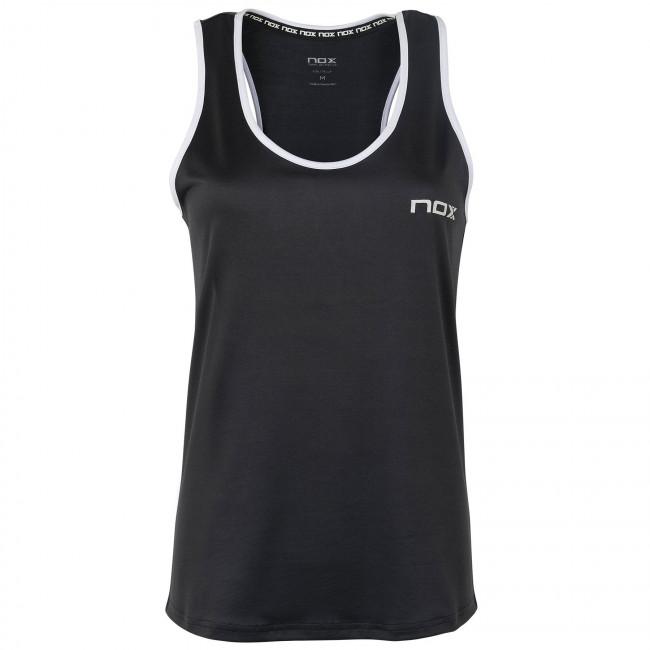 Nox Women's Linne (Silver med Vit Loga)