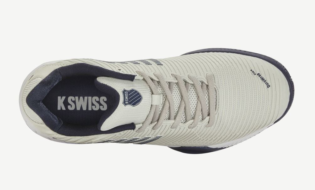 K-Swiss Hypercourt Express 2 Padelsko (Ångformigt grått/Vit/Peacoat)