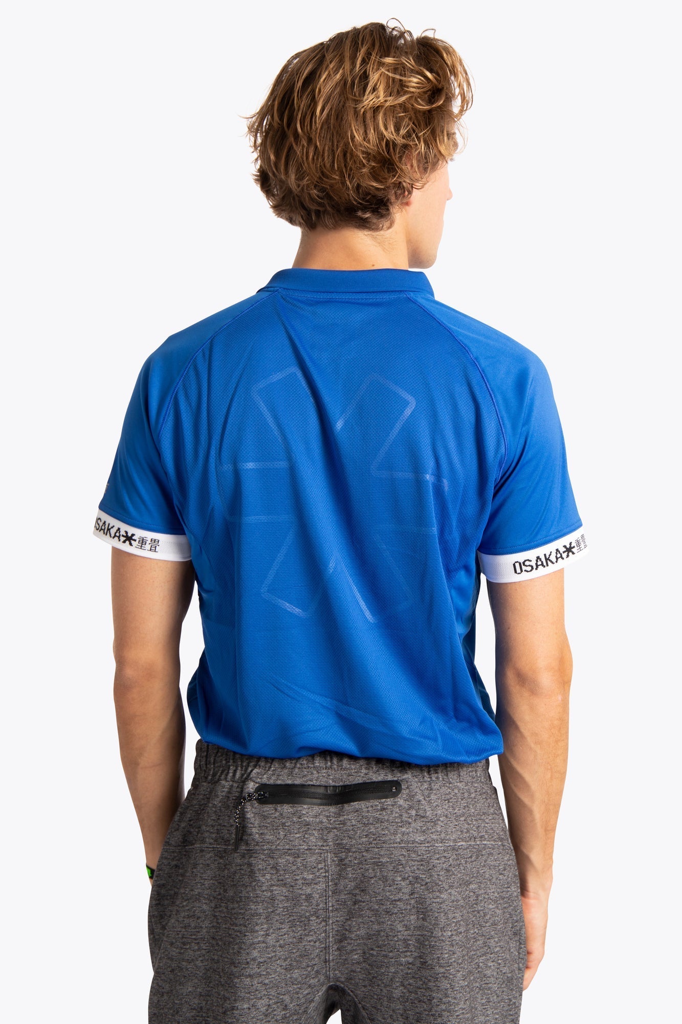 Osaka Men's Polo Jersey (Kungsblå)