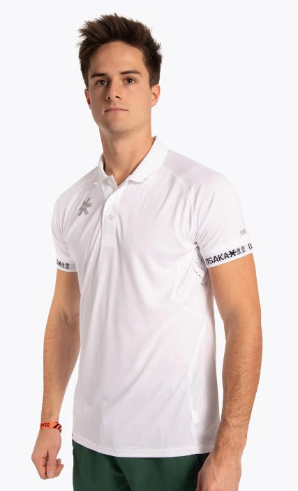 Osaka Men's Polo Jersey (Vit)