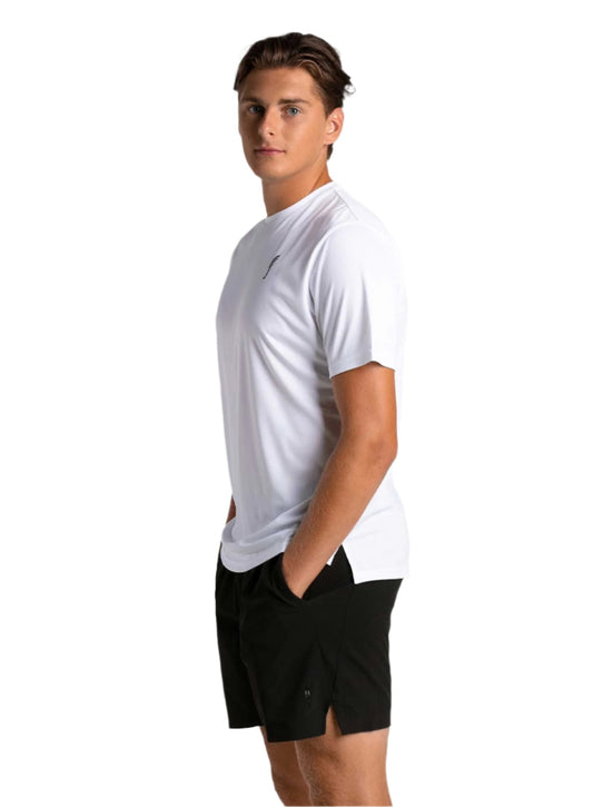 RS Padel Men's Performance T-shirt (Vit)