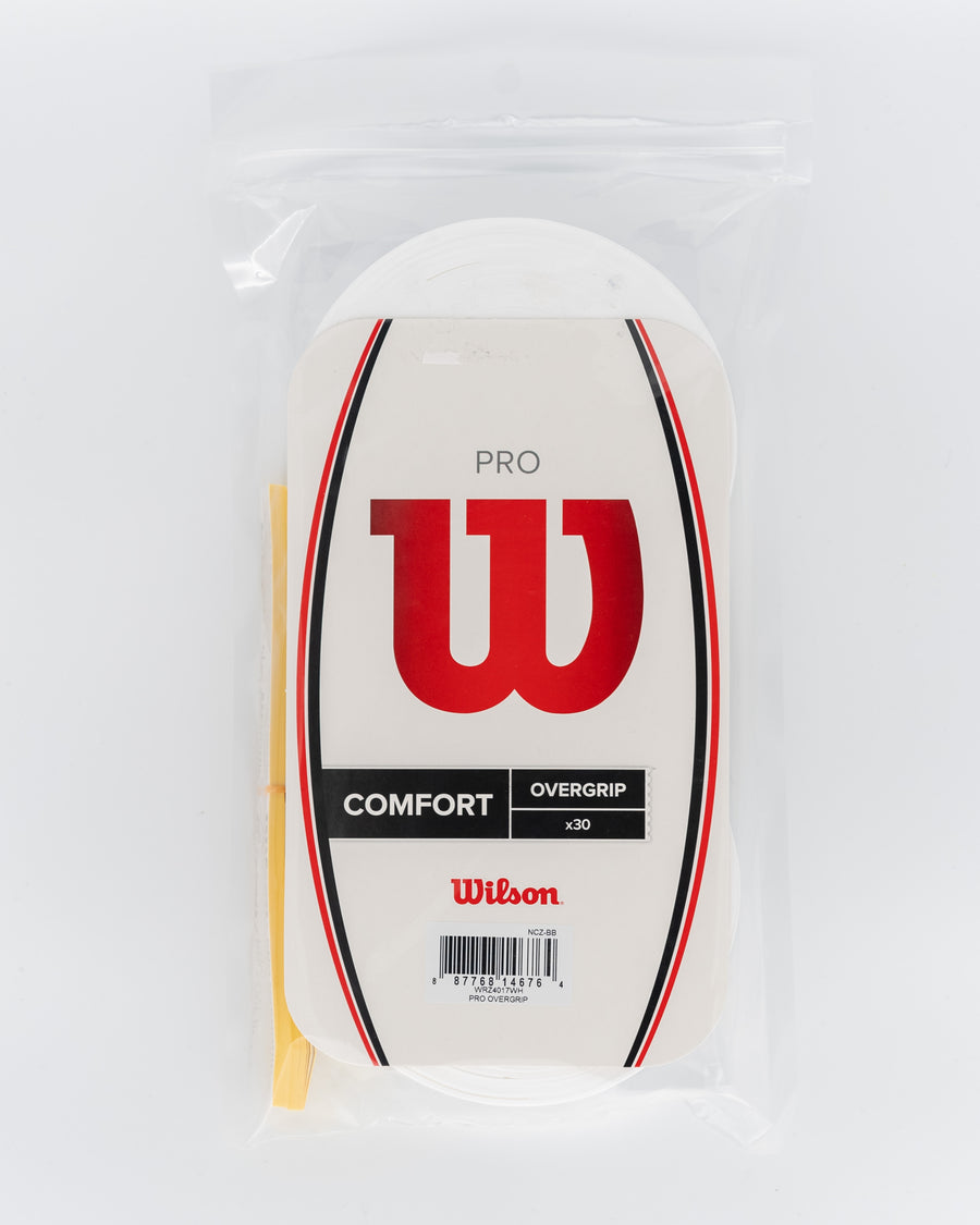 Wilson Pro Overgrip (Vit, 30-pack)