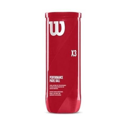 Wilson X3 Padelbollar (Rör med 3 st)